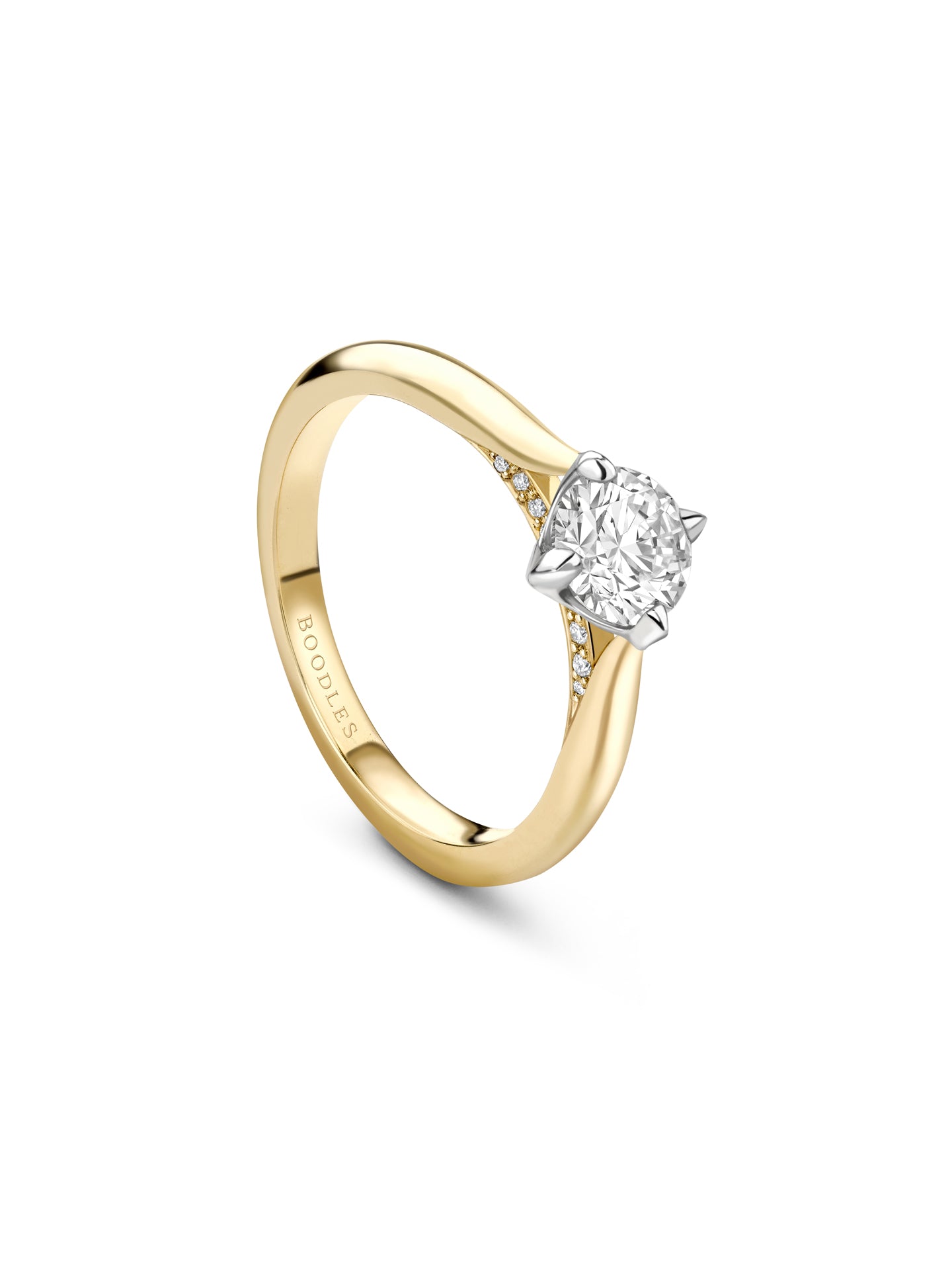 Boodles yellow hot sale diamond ring