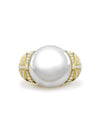 A Family Journey Copenhagen Pearl Yellow Gold Ring