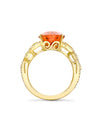 A Family Journey Vienna Mandarin Garnet Yellow Gold Ring