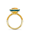 A Family Journey Prague Florentine Topaz Yellow Gold Ring