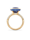 Florentine Dolce Vita Oval Tanzanite Yellow French Gold Ring