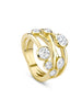 Raindance Seven Diamond Yellow Gold Ring