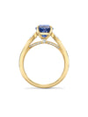 Trilogy Cupid Sapphire Yellow Gold Ring