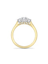 Trilogy Ashoka Diamond Yellow Gold Engagement Ring (1.4 carats)