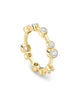 Raindance Full-Hoop Yellow Gold Diamond Ring