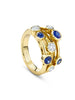 Raindance Classic Yellow Gold Sapphire Ring