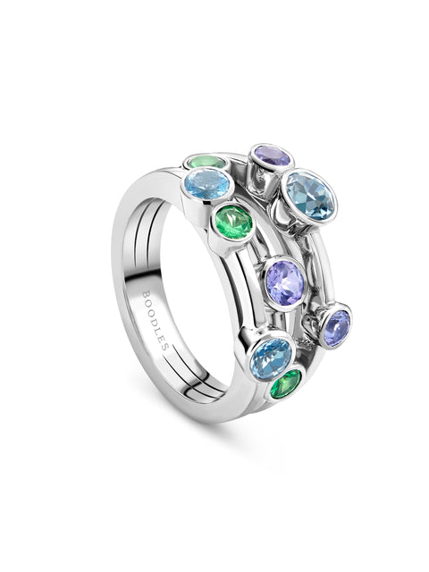 Raindance Watercolour White Gold Ring