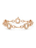 Roulette Classic Rose Gold Diamond Bracelet