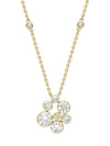 Raindance Yellow Gold Large Diamond Cluster Pendant