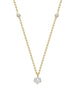 Classic Yellow Gold Diamond Pendant