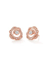 Maymay Rose Diamond Rose Gold Earrings