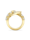 The Knot Large Yellow Gold Diamond Ring | Boodles