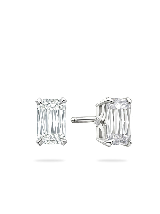 Ashoka Diamond Platinum Stud Earrings