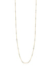 Raindance Long Yellow Gold Diamond Necklace