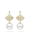 A Family Journey Copenhagen Pearl Yellow Gold Earrings