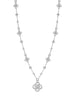 Be Boodles Long White Gold Large Diamond Necklace