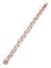 Raindance Two-Row Rose Gold Diamond Bracelet