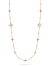 Be Boodles Medium Long Rose Gold Diamond Necklace | Boodles