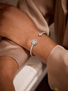 Be Boodles Platinum Diamond Bangle