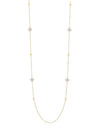 Be Boodles Long Yellow Gold Diamond Necklace | Boodles