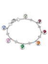 Beach Rainbow Platinum Bracelet | Boodles