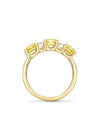 Classic Yellow and White Diamond Eternity Ring