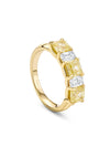 Classic Yellow and White Diamond Eternity Ring