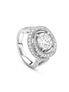 Monaco Diamond Platinum Ring | Boodles