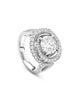 Monaco Diamond Platinum Ring