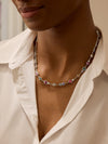 Raindance Rainbow White Gold Necklace