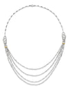 Ribbons Ashoka Platinum Diamond Necklace