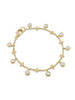 Beach Yellow Gold Diamond Bracelet