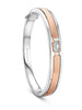 Manhattan Ashoka White and Rose Gold Bangle