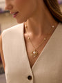 Secret Garden Pearl Yellow Gold Pendant | Boodles