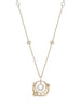 Secret Garden Pearl Yellow Gold Pendant