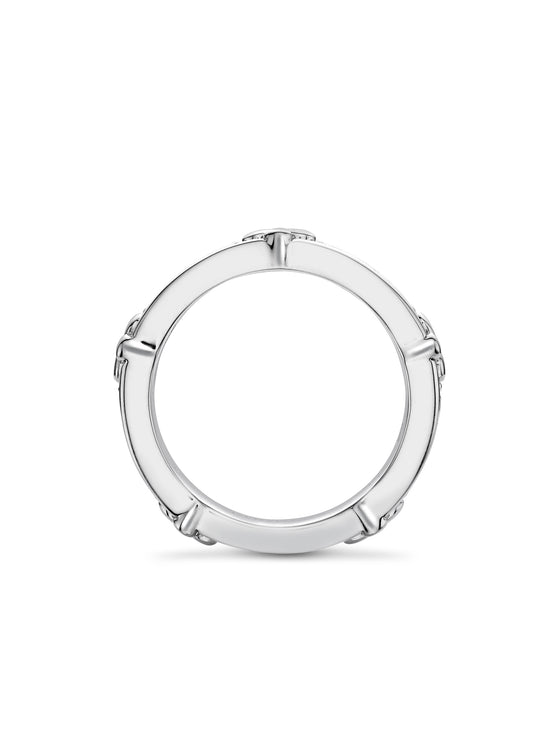 Be Boodles Platinum Diamond Wedding Band | Boodles