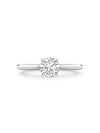 Classic Platinum Diamond Engagement Ring 1 Carat GVS1