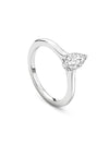 Classic Pear Diamond Platinum Engagement Ring | Boodles