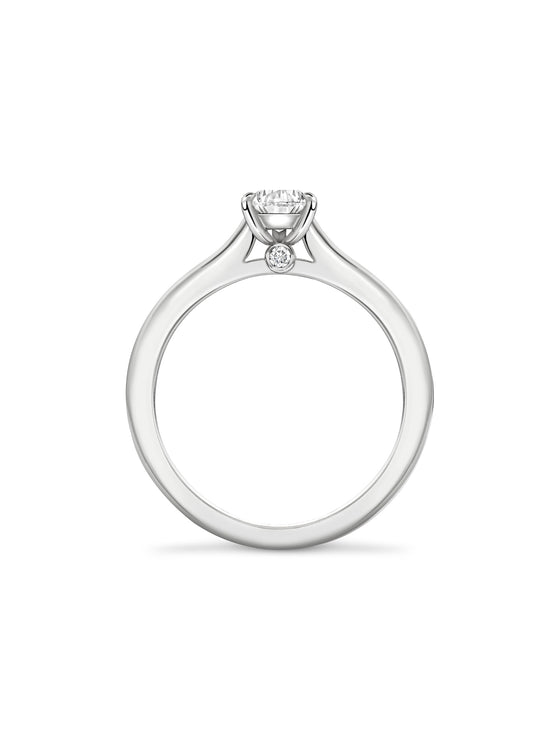 Classic Pear Diamond Platinum Engagement Ring | Boodles