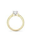 Harmony Ashoka Yellow Gold Diamond Engagement Ring