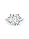 Peace of Mined Petal Diamond Platinum Ring | Boodles