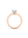 Classic Oval Diamond Rose Gold Engagement Ring | Boodles