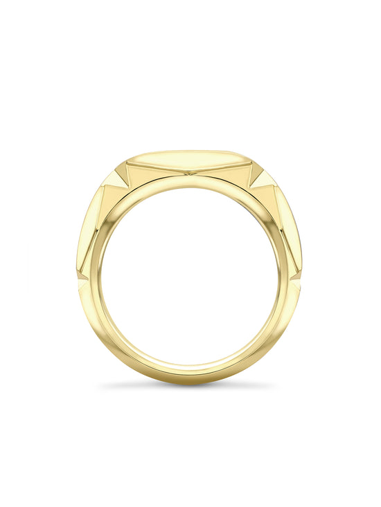 Jazz Ashoka Yellow Gold Ring