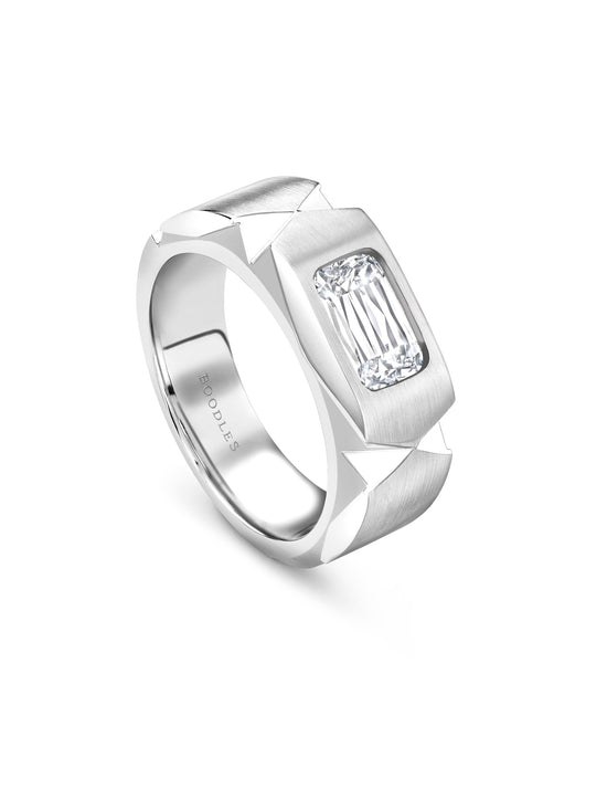 Jazz Ashoka White Gold Ring