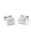 Jazz White Gold Ashoka Diamond Cufflinks