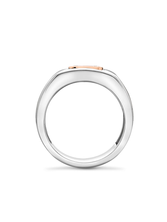 Manhattan Ashoka White and Rose Gold Ring