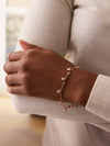 Beach Rose Gold Diamond Bracelet