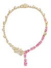 A Family Journey Barcelona Pink Sapphire Necklace