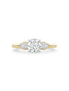 Trilogy Cupid Yellow Gold Diamond Engagement Ring