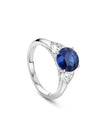 Trilogy Cupid Sapphire Platinum Ring | Boodles